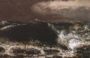 Gustave Courbet wave USA oil painting artist